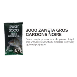 Sensas Zanęta 3000 Gros Gardons Noire 1kg